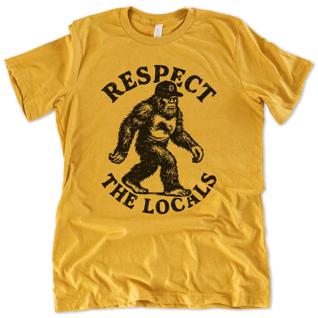 Respect the Locals Tee - Michigan Vibes