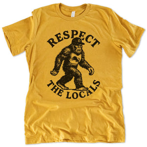 Respect the Locals Tee - Michigan Vibes