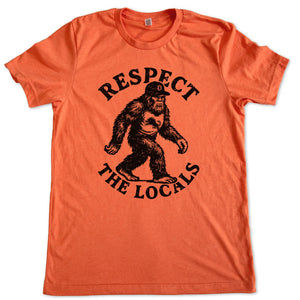 Respect the Locals Tee - Michigan Vibes