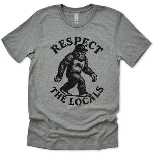 Respect the Locals Tee - Michigan Vibes
