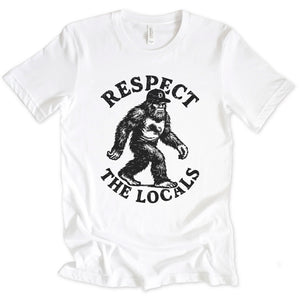 Respect the Locals Tee - Michigan Vibes