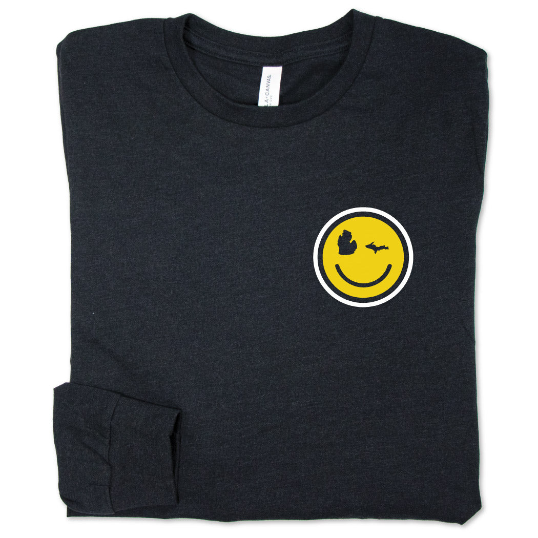 Smiley Vibes long sleeve tee