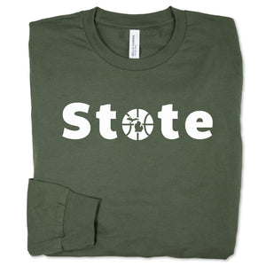 State B-Ball long sleeve tee