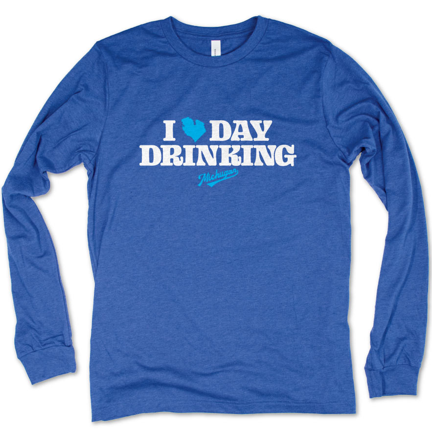 Day Drinking long sleeve tee