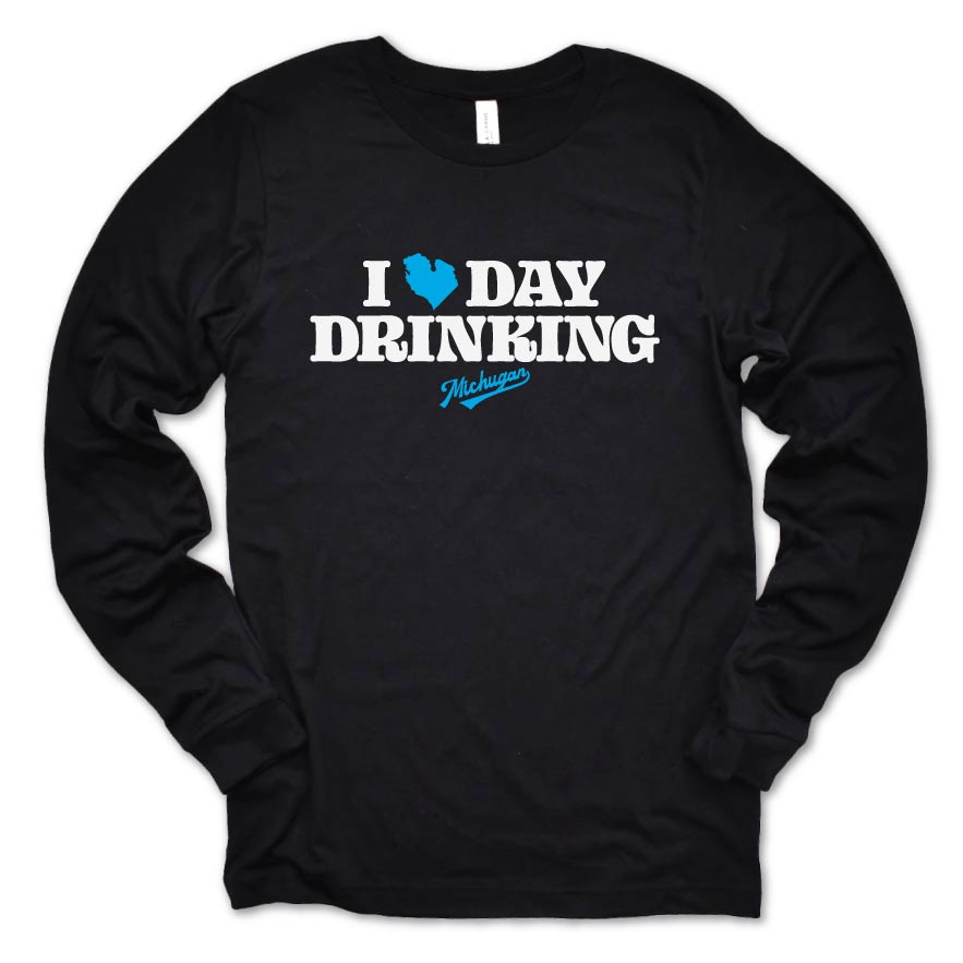 Day Drinking long sleeve tee