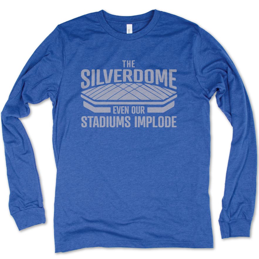 Silverdome long sleeve tee