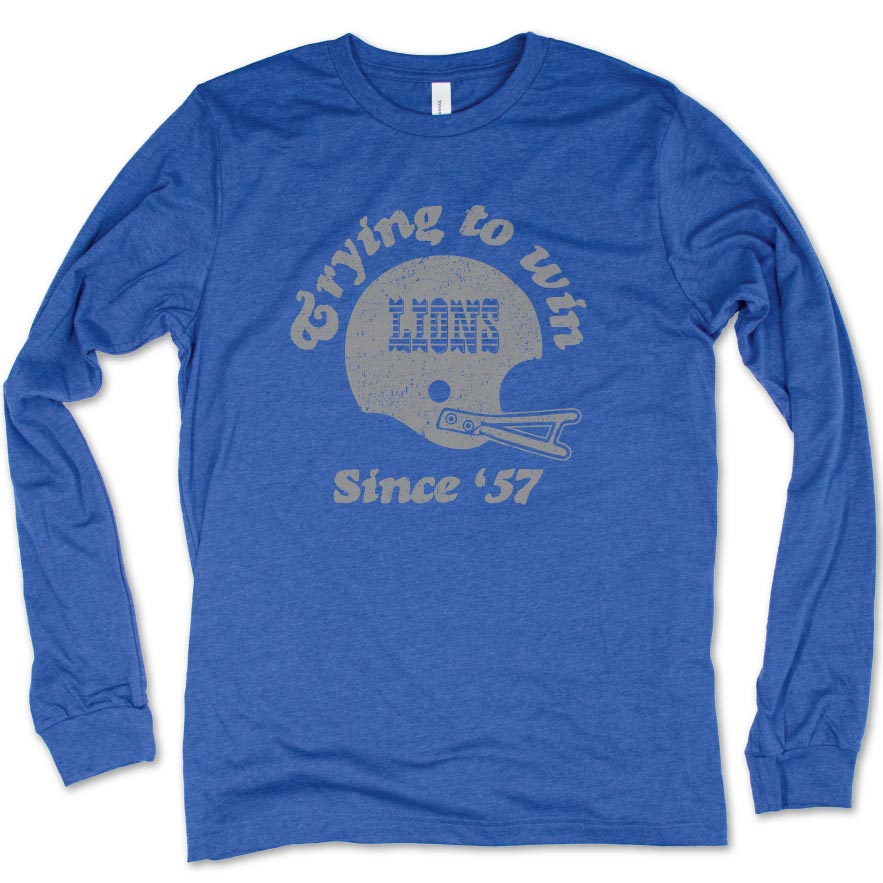 Trying Lions long sleeve tee