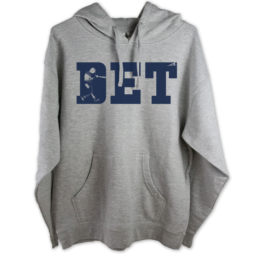 Detroit Tigers Hoodie, Detroit Tigers Tees and More @ Michigan Vibes XL / Gray Heather