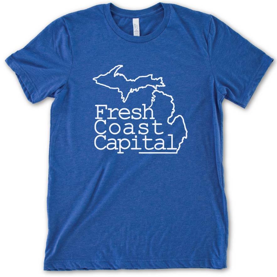 Fresh Coast Capital Tee - Michigan Vibes