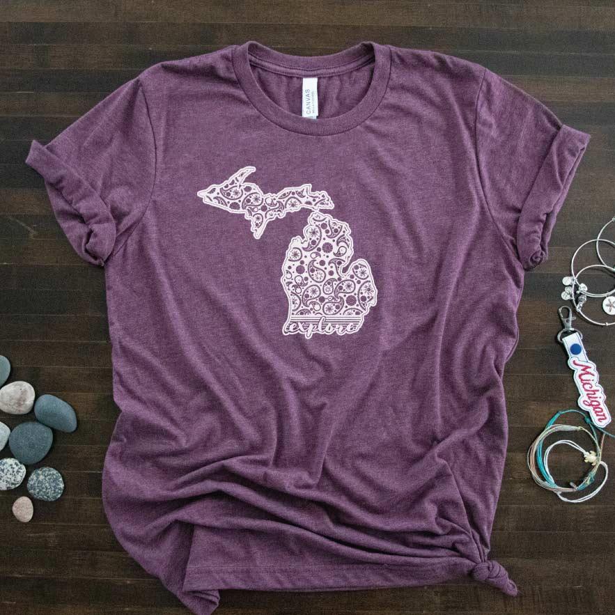 Go Explore Tee - Michigan Vibes