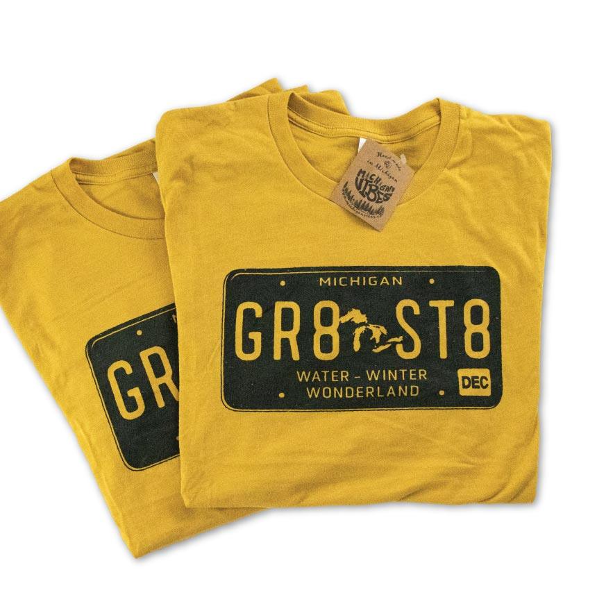 Plate Tee - Michigan Vibes