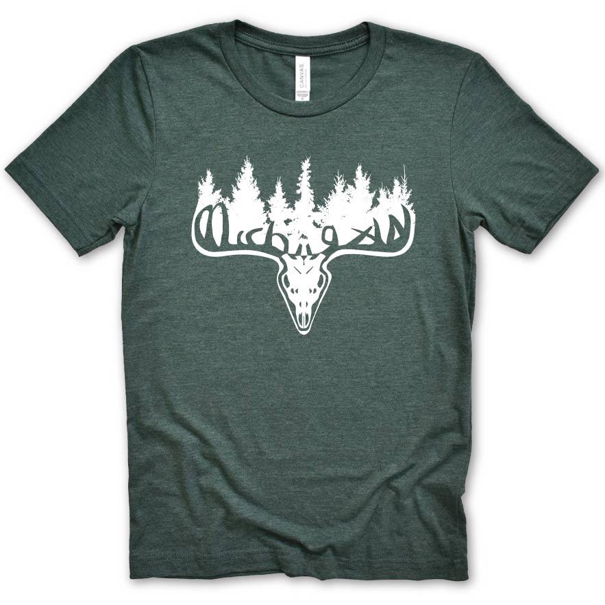 Michigan Buck Tee - Michigan Vibes