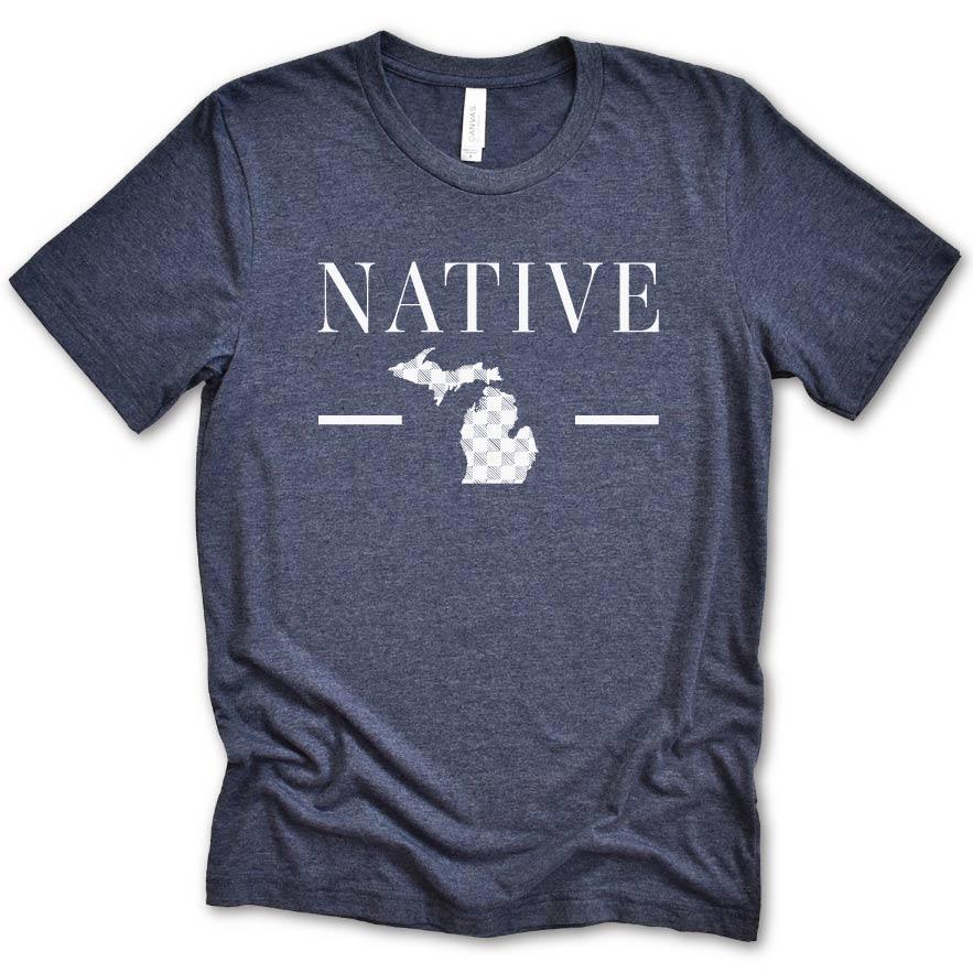 Native One Tee - Michigan Vibes
