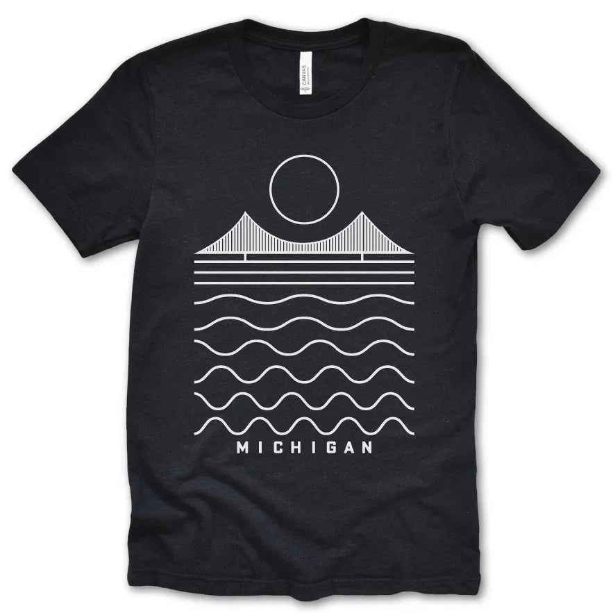 Simple Michigan Tee - Michigan Vibes