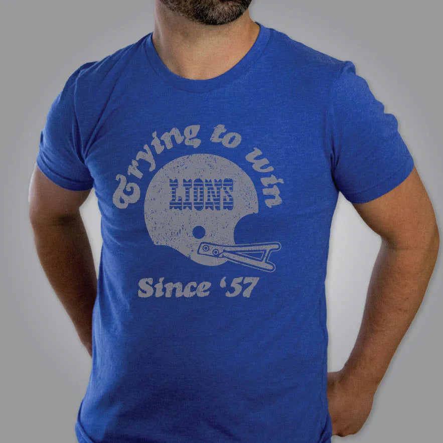 Trying Lions Tee - Michigan Vibes