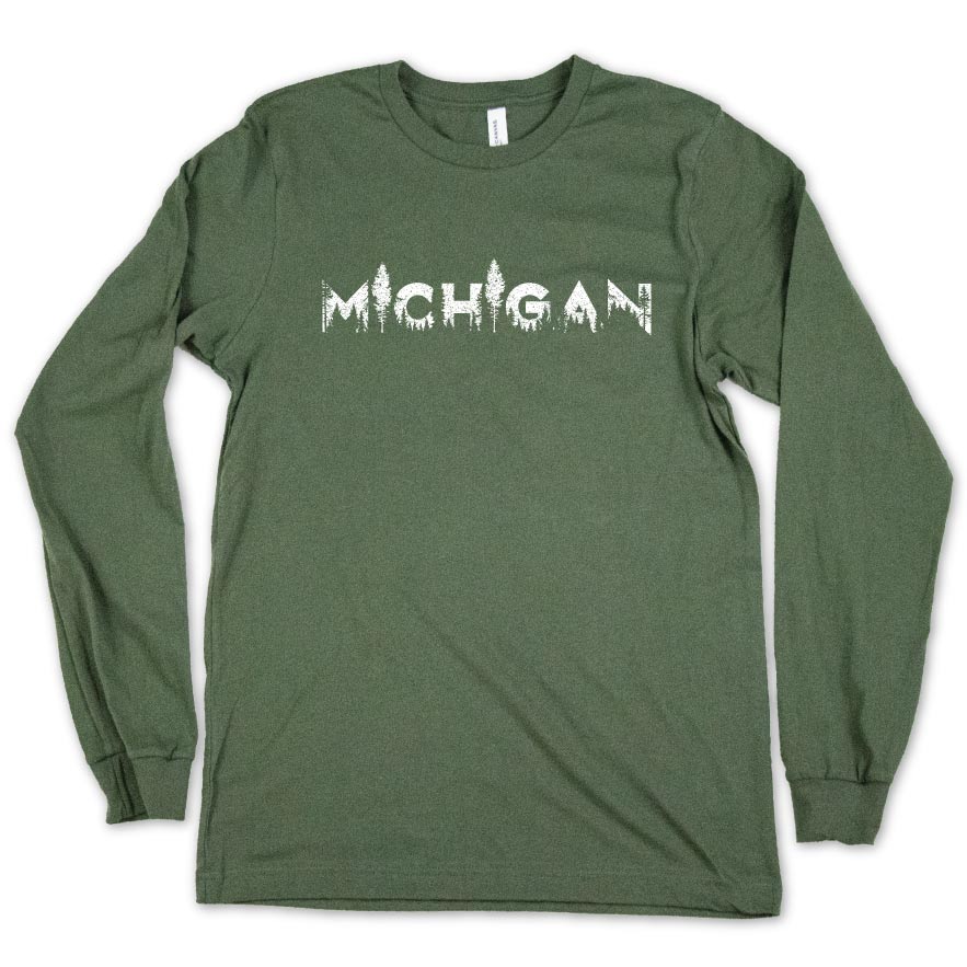 Discover long sleeve tee - Michigan Vibes