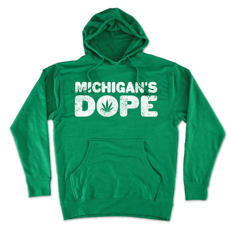 Dope Midweight Hoodie - Michigan Vibes
