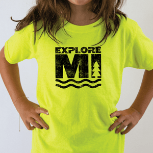 Explore More Youth Tee - Michigan Vibes