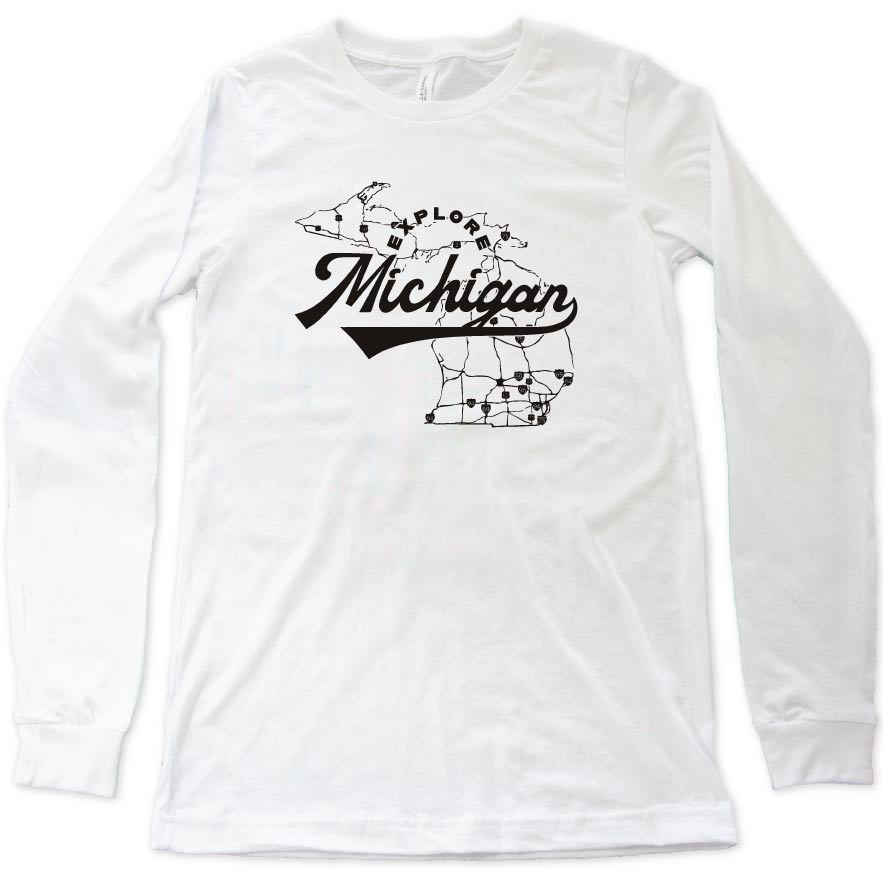 Explorer long sleeve tee - Michigan Vibes