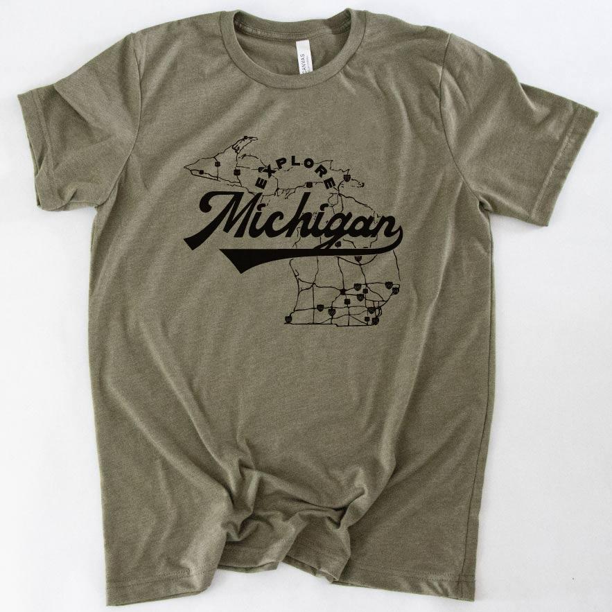 Explorer Tee - Michigan Vibes