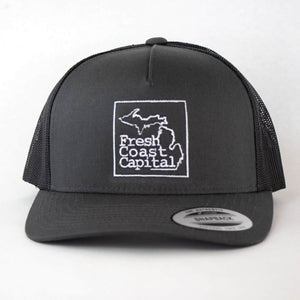 Fresh Coast Capital Retro Trucker Hat - Michigan Vibes