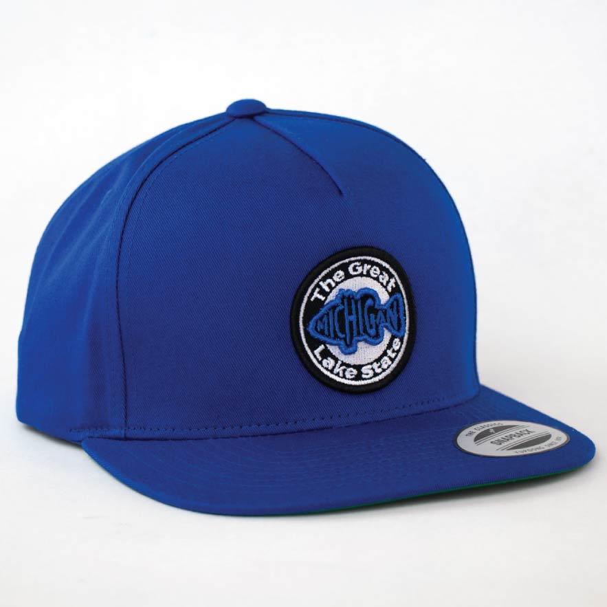 Great Lake State Flat bill Snapback Hat - Michigan Vibes