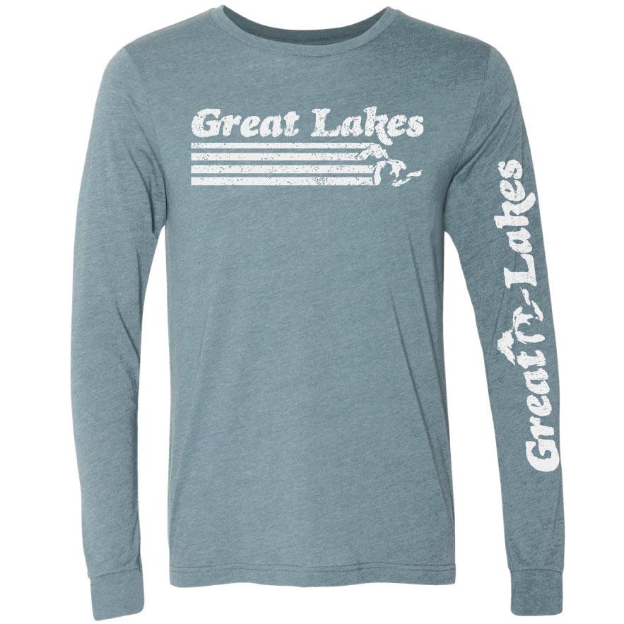 Great Lakes long sleeve tee - Michigan Vibes