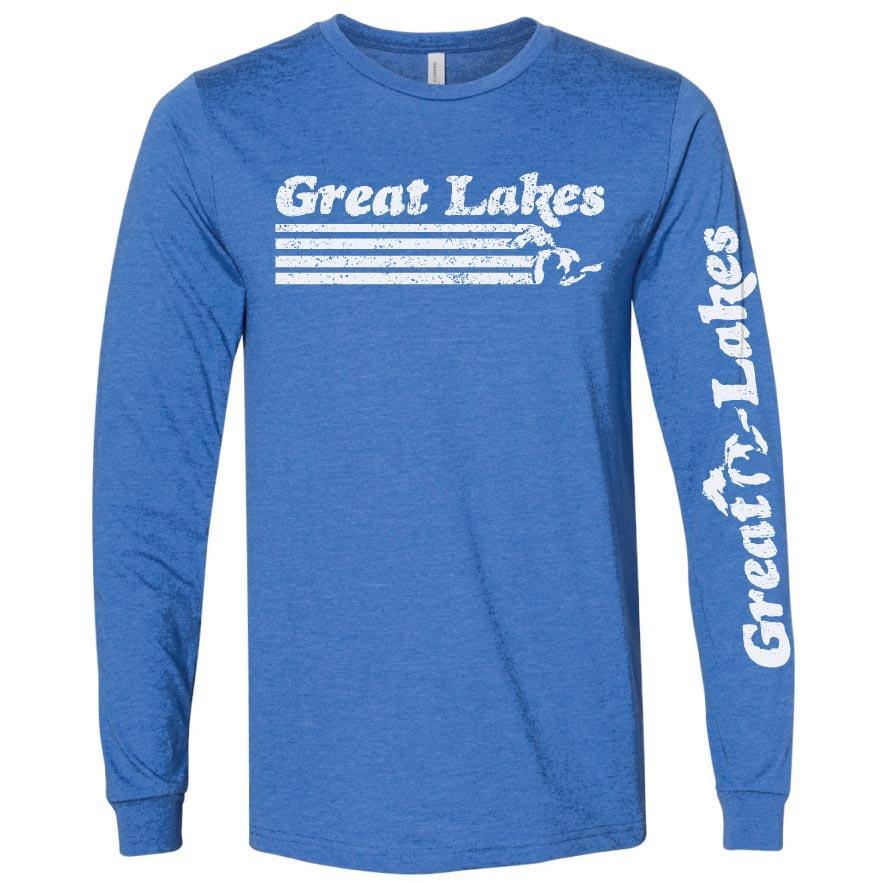 Great Lakes long sleeve tee - Michigan Vibes