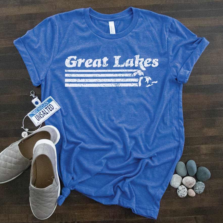 Great Lakes Tee - Michigan Vibes