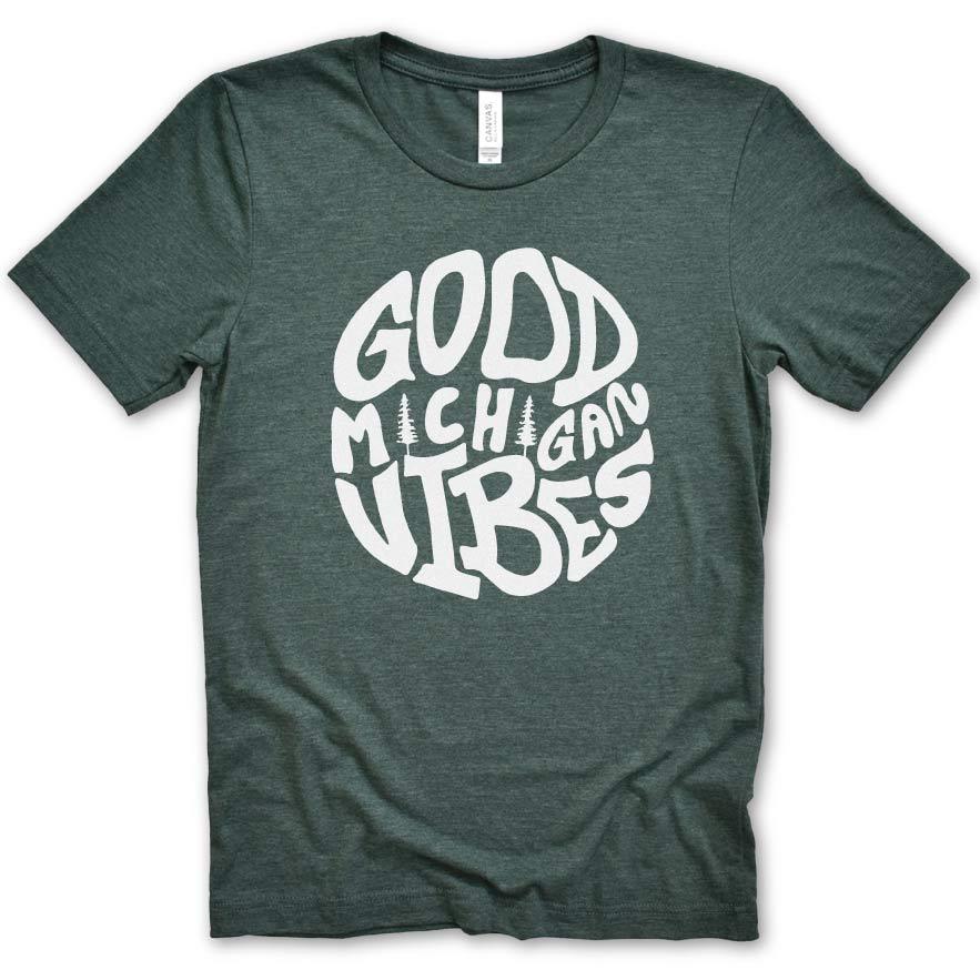 Groovy Vibes Tee - Michigan Vibes
