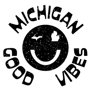 Happy Vibes Racerback Tank - Michigan Vibes