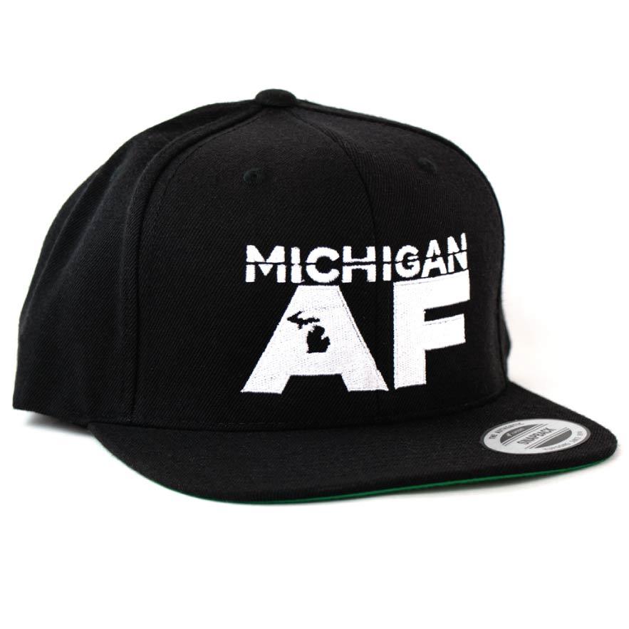 Michigan AF Snapback - Michigan Vibes