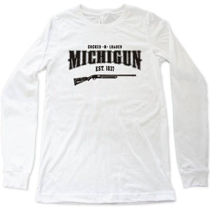MichiGUN long sleeve tee - Michigan Vibes
