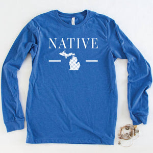 Native One long sleeve tee - Michigan Vibes