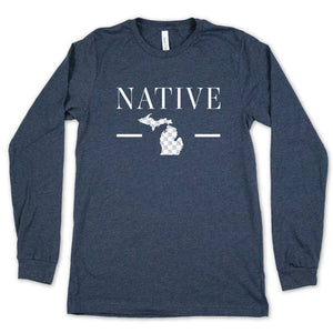 Native One long sleeve tee - Michigan Vibes