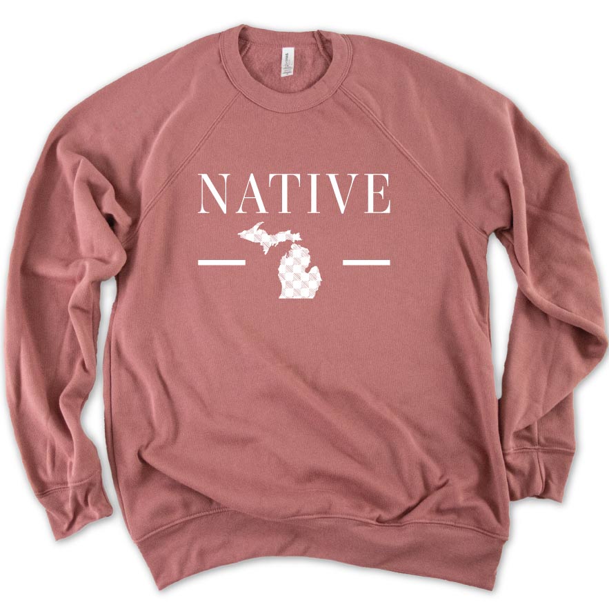 Native One Special Blend Crew - Michigan Vibes