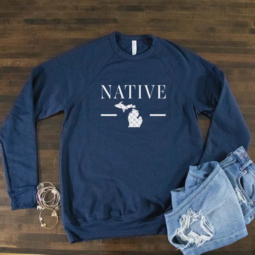 Native One Special Blend Crew - Michigan Vibes