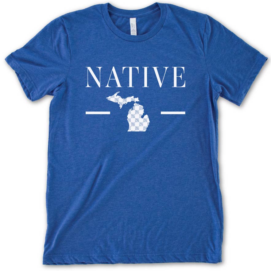 Native One Tee - Michigan Vibes