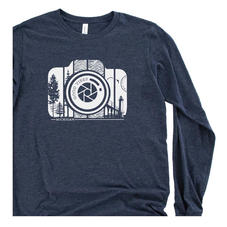 Picture Perfect long sleeve tee - Michigan Vibes
