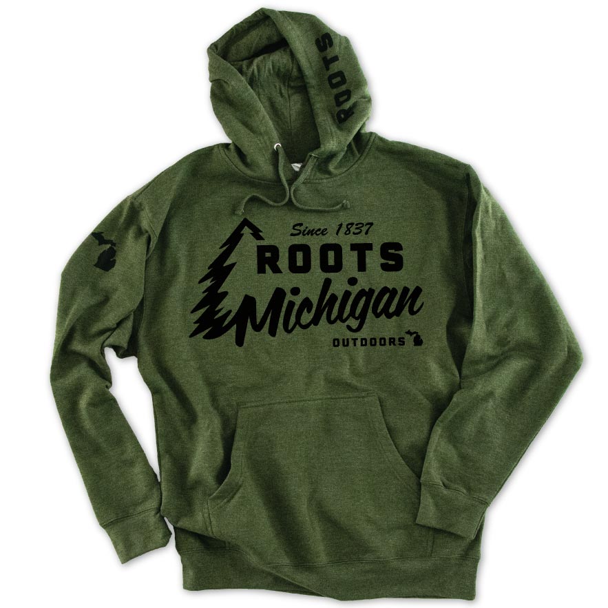 Roots Midweight Hoodie - Michigan Vibes
