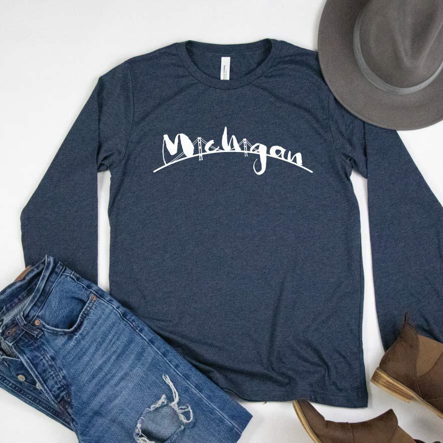 The Mac long sleeve tee - Michigan Vibes