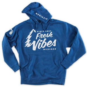 Vibes Midweight Hoodie - Michigan Vibes
