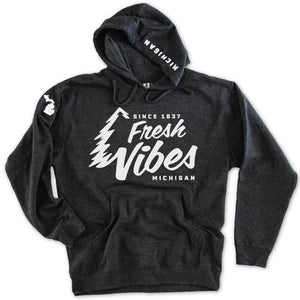 Vibes Midweight Hoodie - Michigan Vibes